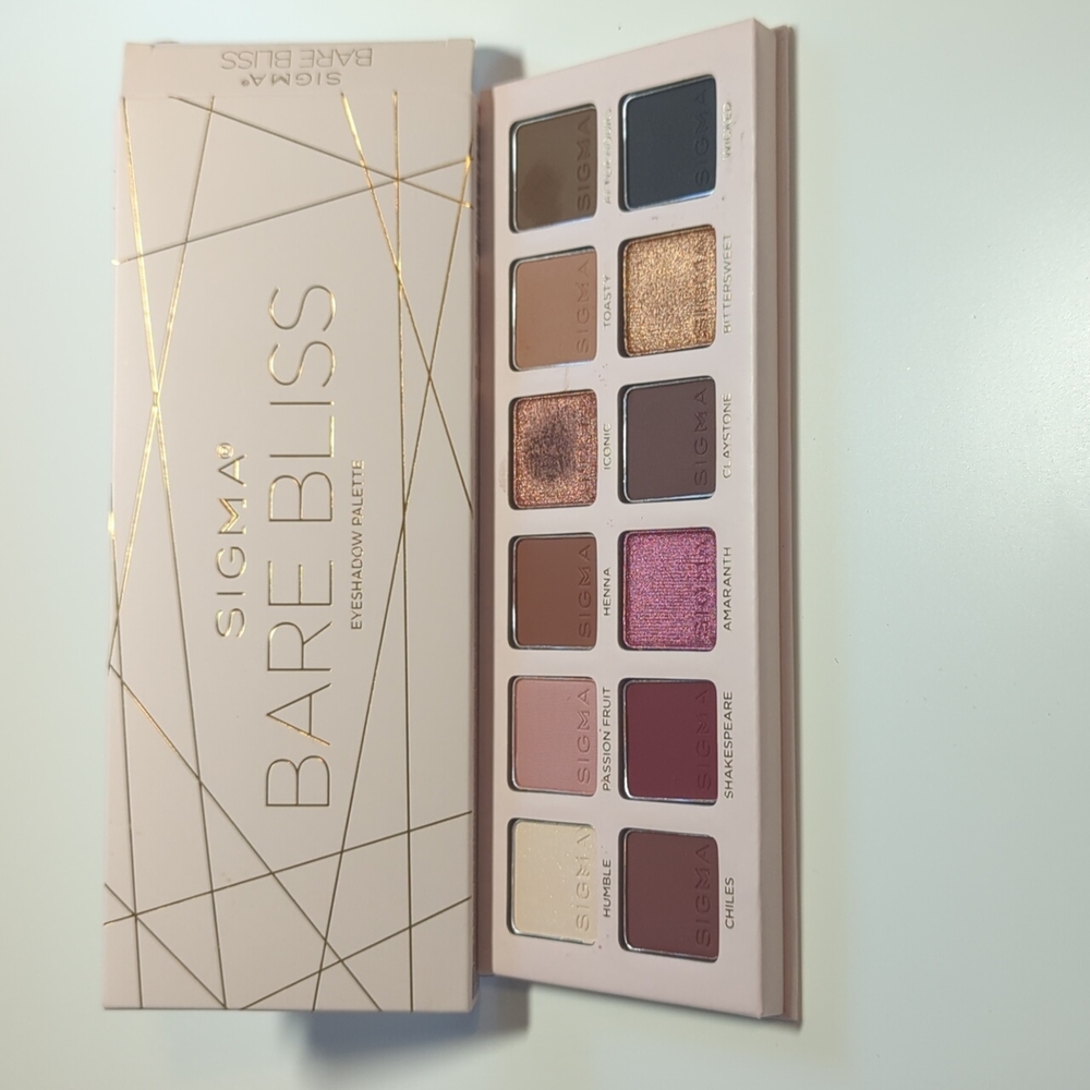 Sigma Bare Bliss Palette
